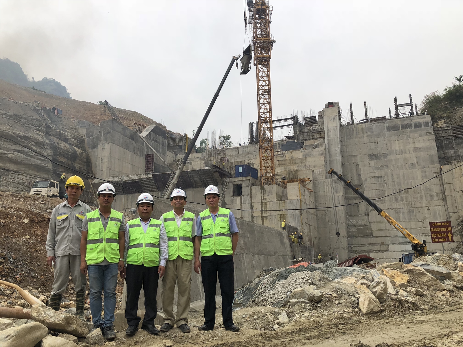 Sông Đà 9 hoàn thành các mục tiêu chống lũ 2018 tại Công trình thủy điện Pake
