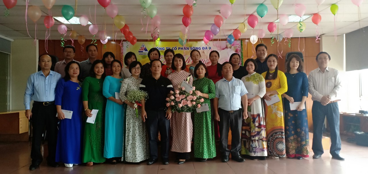 Công ty cổ phần Sông Đà 9 chào mừng kỷ niệm ngày Phụ nữ Việt Nam 20/10/2019