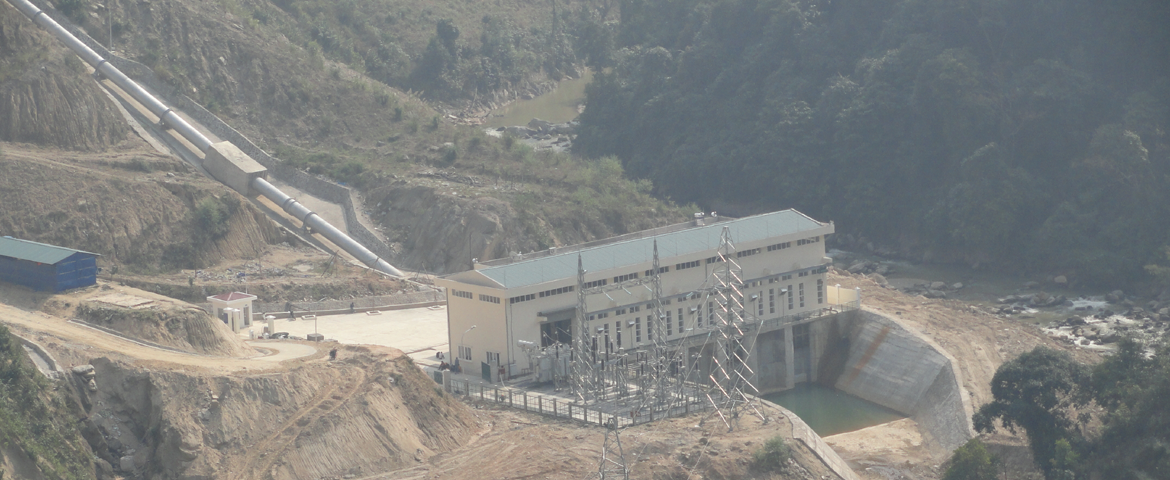 Tuyến ống áp lực nhà máy thủy điện Nậm Khánh