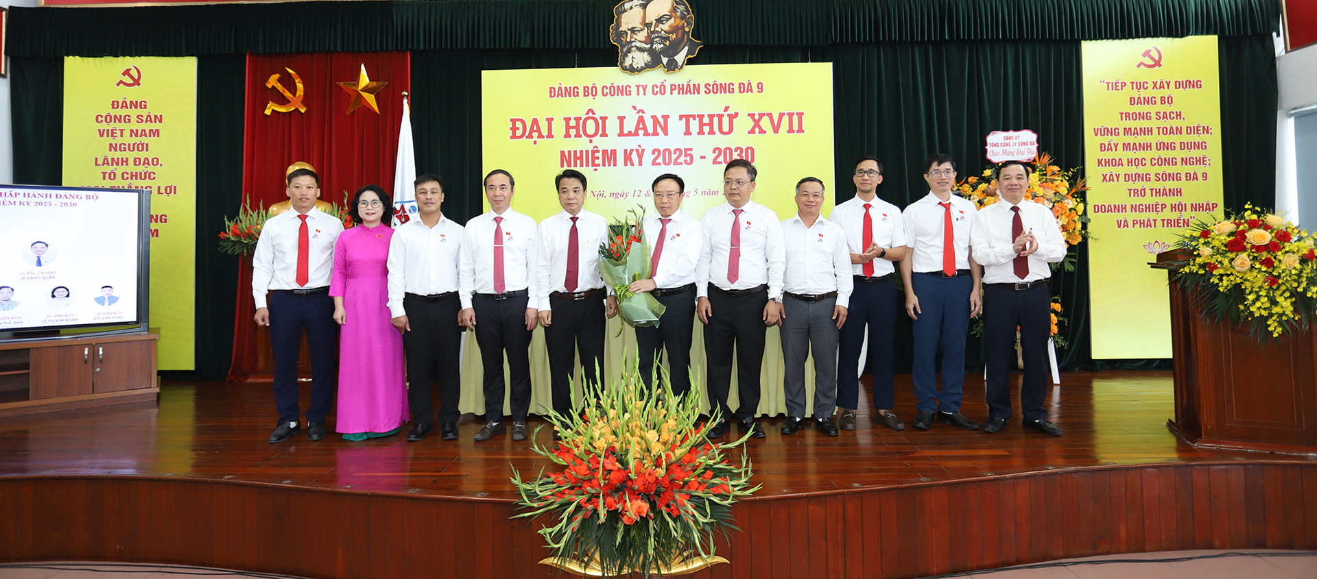 Đại hội Đại biểu Đảng bộ Công ty CP Sông Đà 9 khóa XVI, nhiệm kỳ 2020-2025