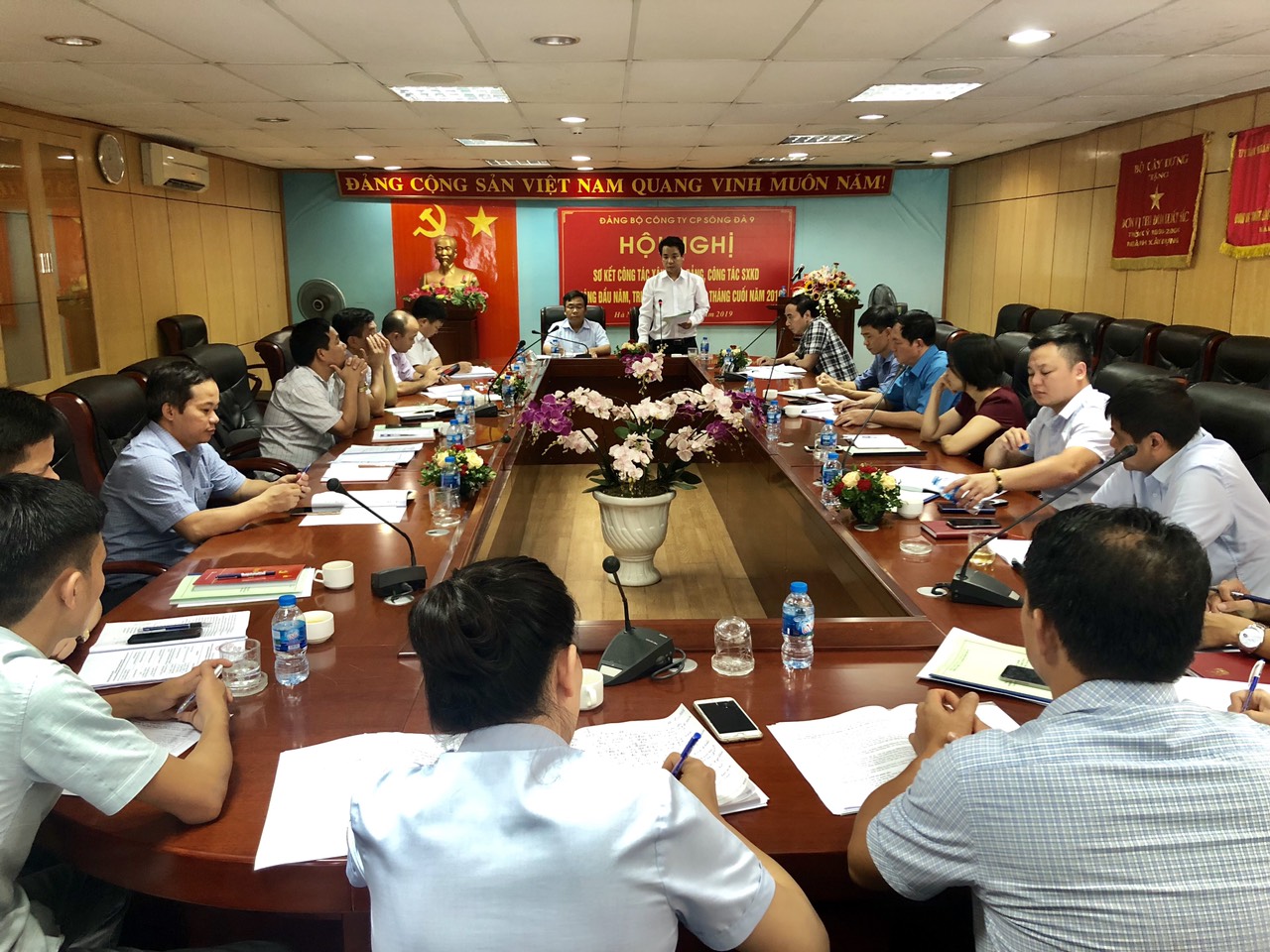 Đảng bộ Sông Đà 9 sơ kết 6 tháng đầu năm, triển khai nhiệm vụ 6 tháng cuối năm 2019