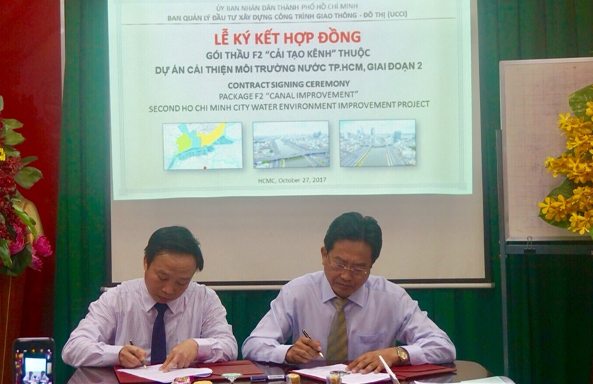 Sông Đà 9 ký kết hợp đồng với UCCI triển khai gói thầu F2
